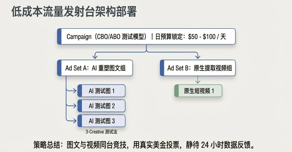低成本流量发射台架构部署
