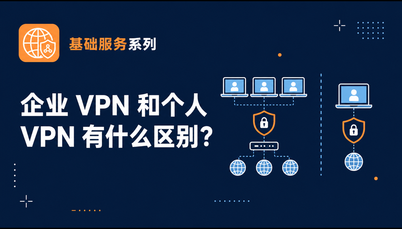 企业 VPN 和个人 VPN 有什么区别？