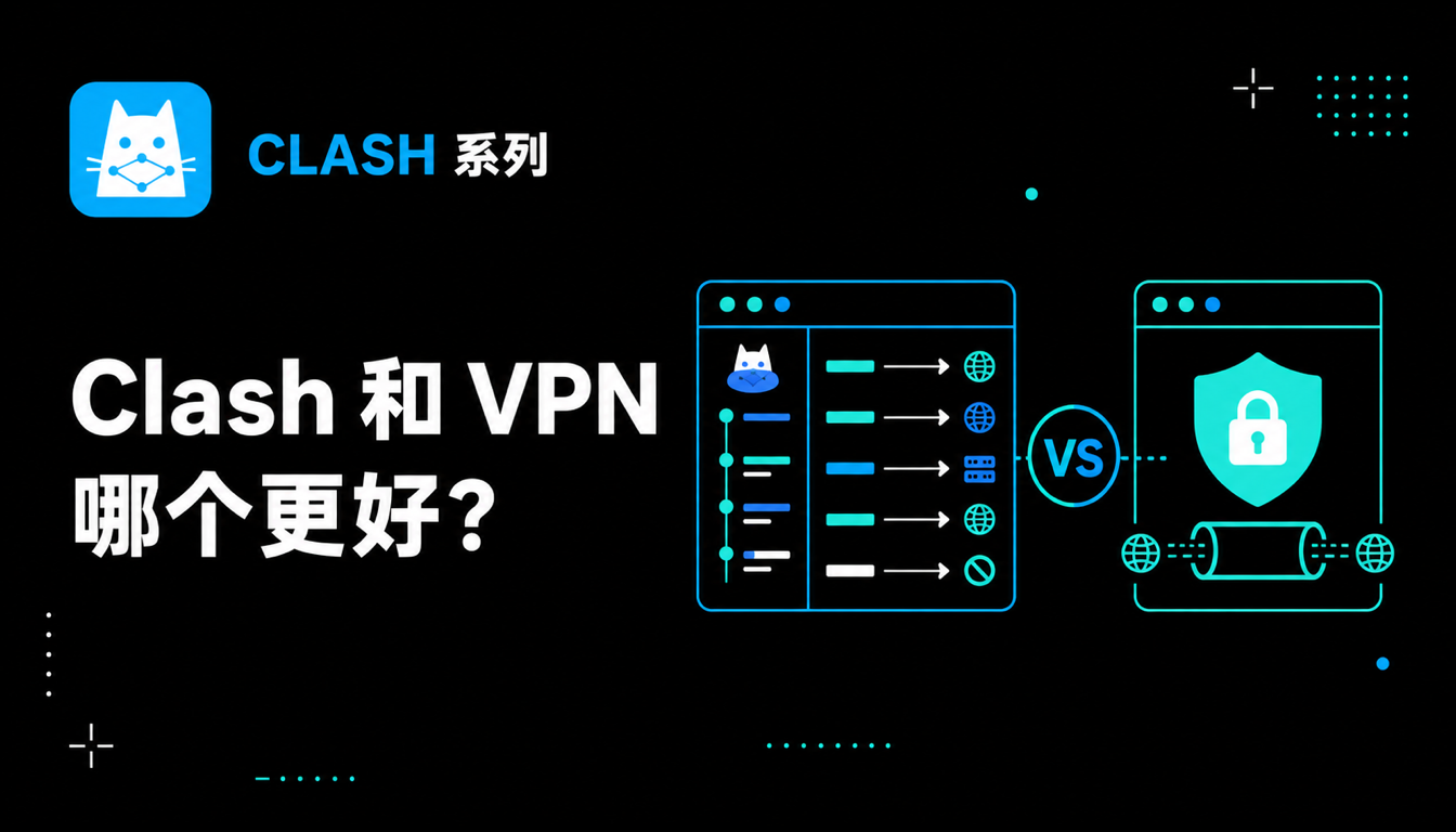 Clash 和 VPN 哪个更好？2026 深度对比与用户选择指南