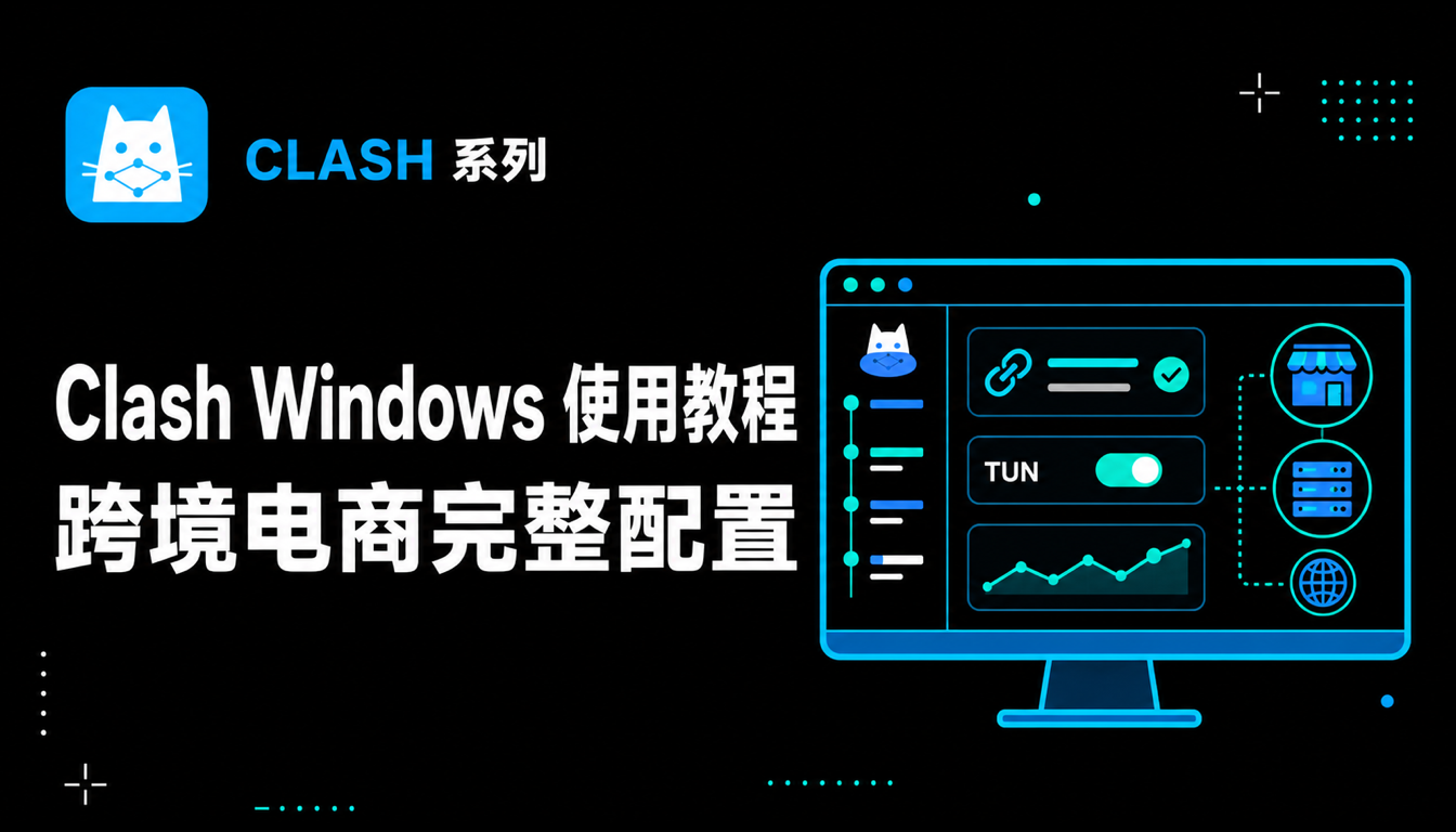 2026 Clash Windows 使用教程：跨境电商用户完整配置指南