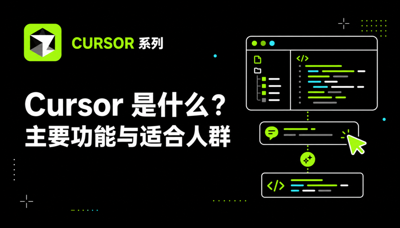 Cursor 是什么？2026 核心功能解析与新手入门指南